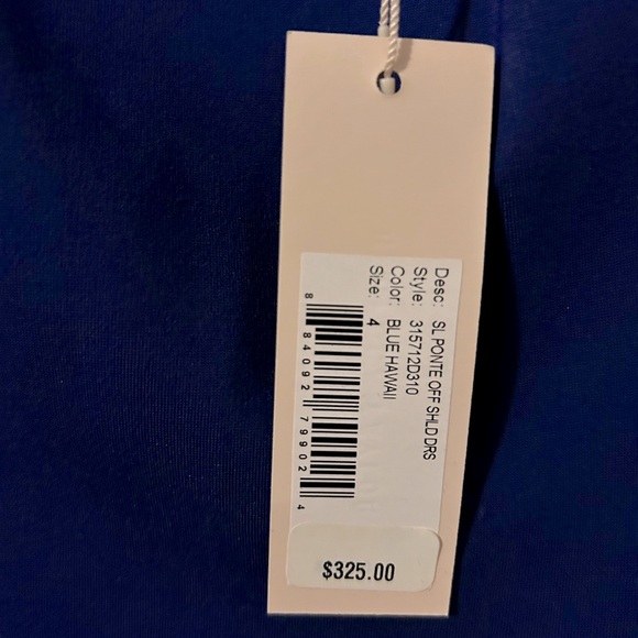 Rebecca Tylor Dress, color blue, size 4. - Picture 3 of 4